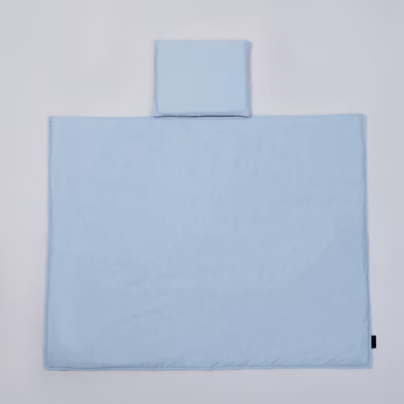 推車四季被禮盒 | 莫蘭迪藍 (安撫被)