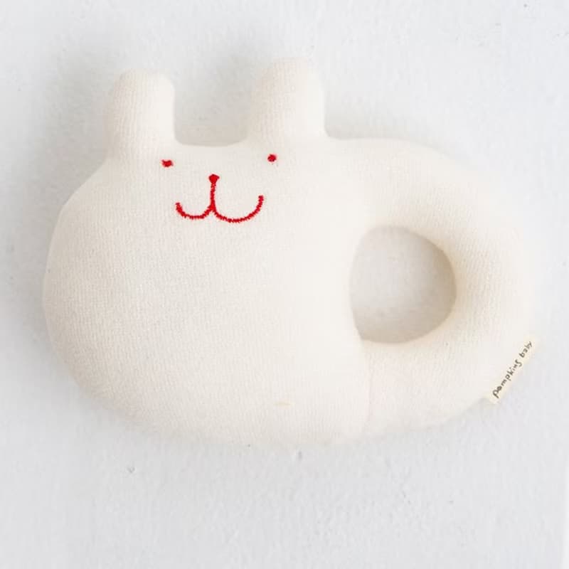 ギフトセット TW-1 100%オーガニックコットン 2wayドレス ガラガラ ミニタオル 3点セット うさぎ くま 日本製