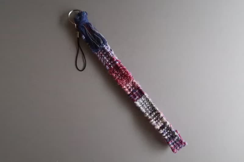 Strap14　カメラストラップ　20cm　ロング　携帯電話　手織り　purple　gift 　禮物　相機掛繩　生日禮物 【再販】