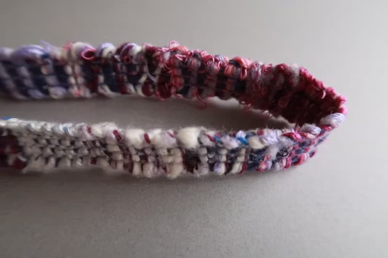 Strap14　カメラストラップ　20cm　ロング　携帯電話　手織り　purple　gift 　禮物　相機掛繩　生日禮物 【再販】