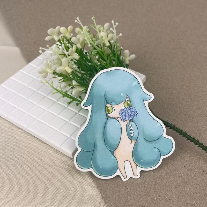 繡球花系列貼紙