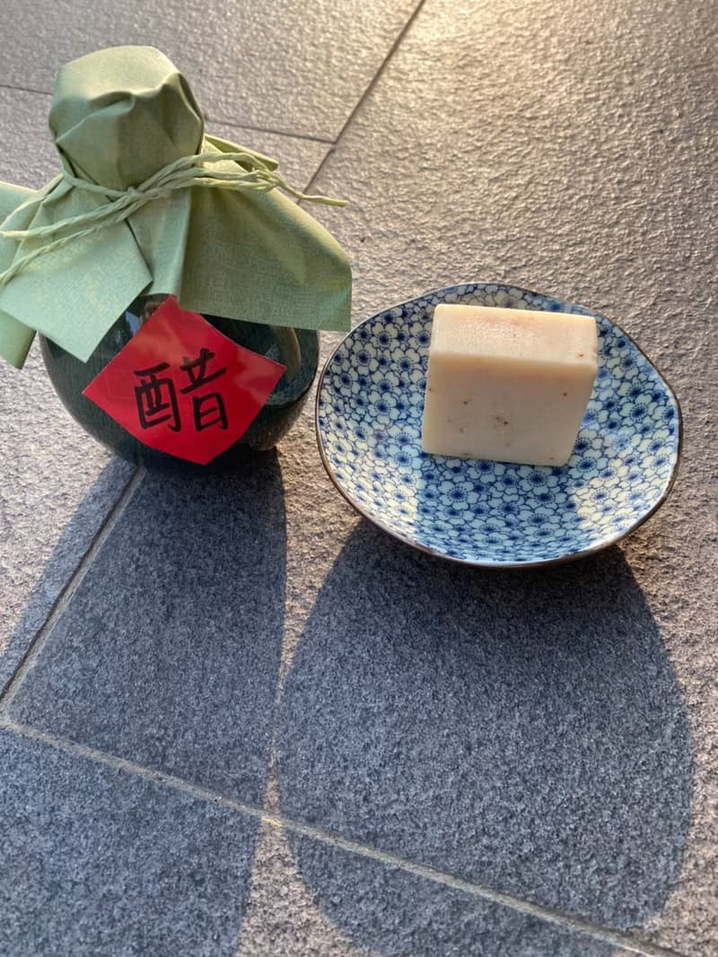 手工皂 咖啡醋乳酸手工皂 純醋皂 陳年醋 原始皂