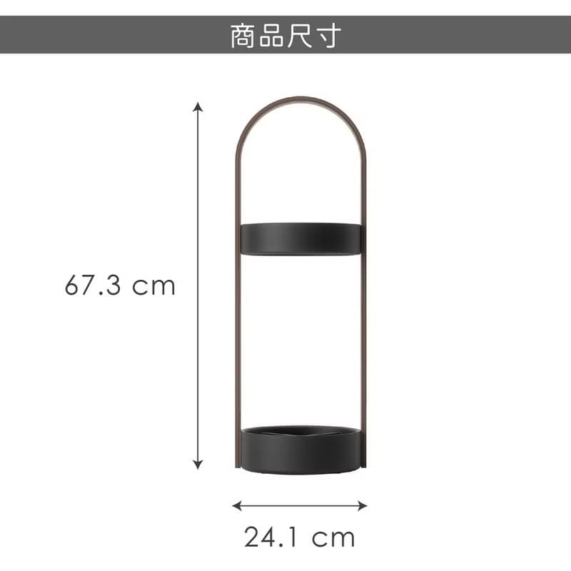 【Umbra】Bellwood雨傘收納架(黑) | 傘架 傘桶
