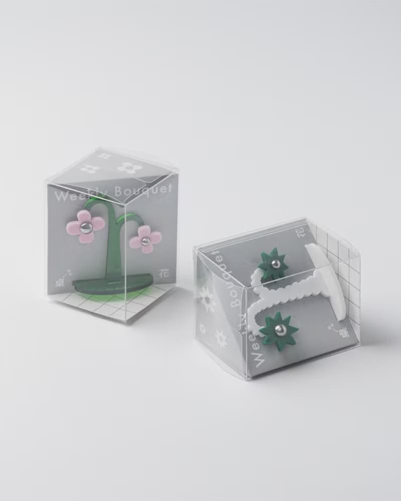 桌(週)花系列第一彈 - 耳環