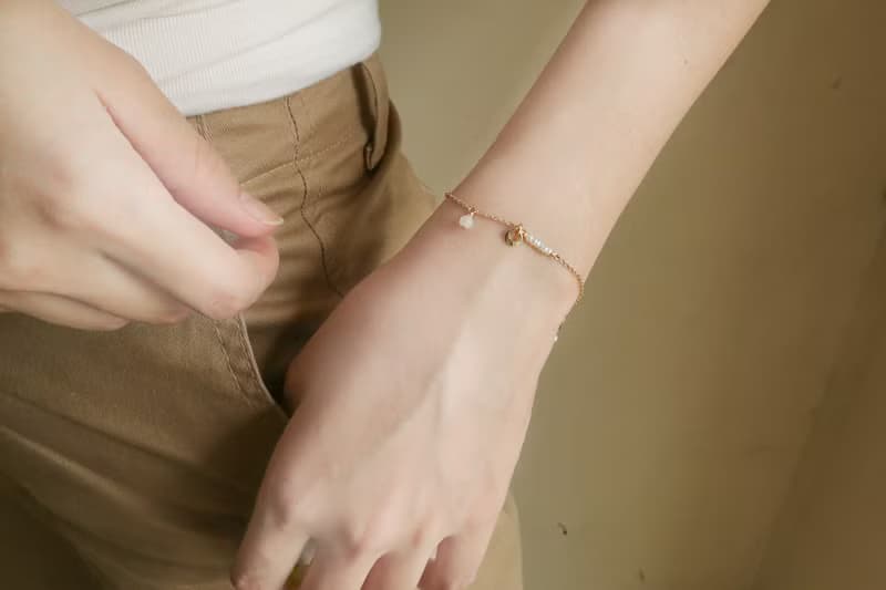 圓氐  人魚的信物  月光石手鍊