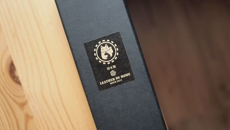 招財貓AirTag皮革保護套 (可刻字)
