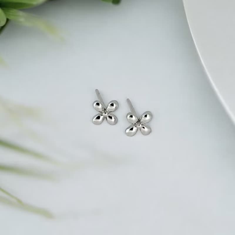 925純銀 | 點點小花_耳環