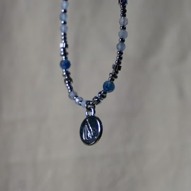 ll MODO 設計款 - 海藍寶的相遇 ll 海藍寶細手鍊 BR-00008