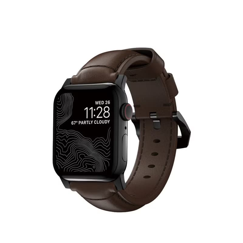 【美國NOMAD】HORWEEN AppleWatch專用皮革錶帶經典款-45/44/42mm