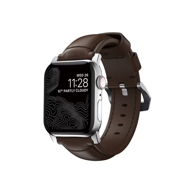 【美國NOMAD】HORWEEN AppleWatch專用皮革錶帶經典款-45/44/42mm