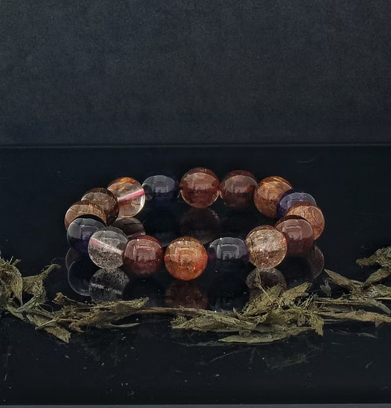 黑加侖超七 13.7mm 水晶手鍊 ( HKA9202 )