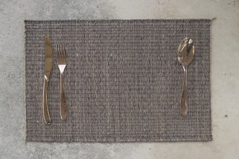 Set 2, Brown Housewarming, Home Gifts, placemat, table mat, jute platemat