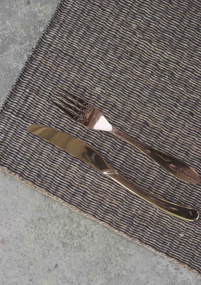 Set 2, Brown Housewarming, Home Gifts, placemat, table mat, jute platemat