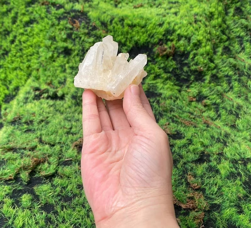 天然原礦能量白水晶簇 消磁淨化 開運 辦公室 風水 擺件 入厝禮物