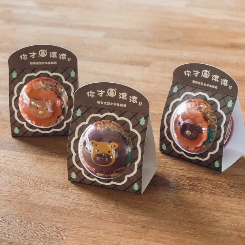 【生日送禮】小麋鹿 你才圓滾滾 動物造型皮革集線器 / W6-036