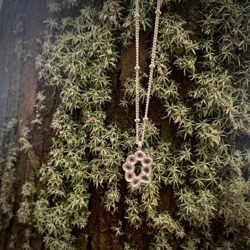 KUÂN KUÂN 綠植系列 胞子項鍊 純銀