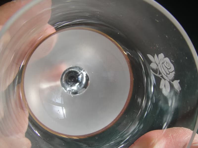 【老時光 OLD-TIME】早期二手精美玻璃酒杯組(五個一組)