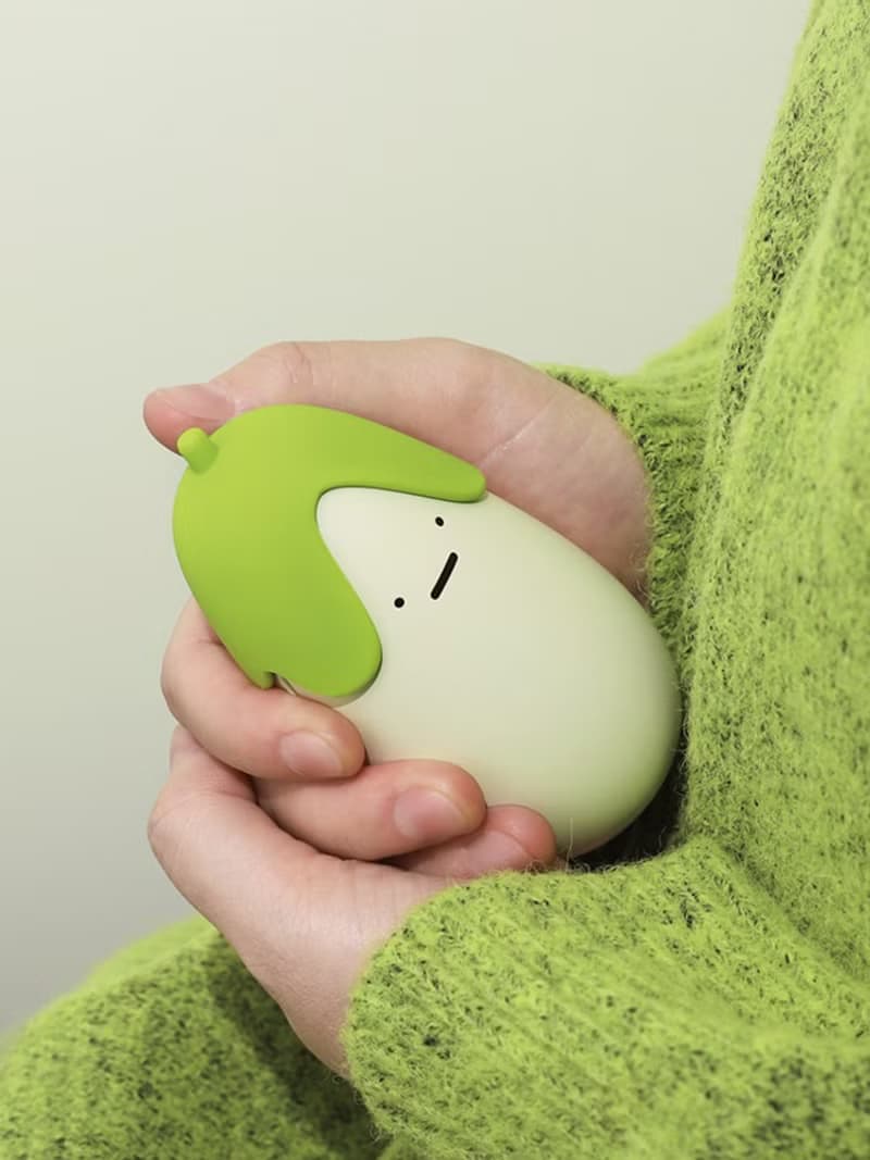 茄子暖手寶 快速充電寶 便攜迷你暖寶寶 快充移動電源 行動電源