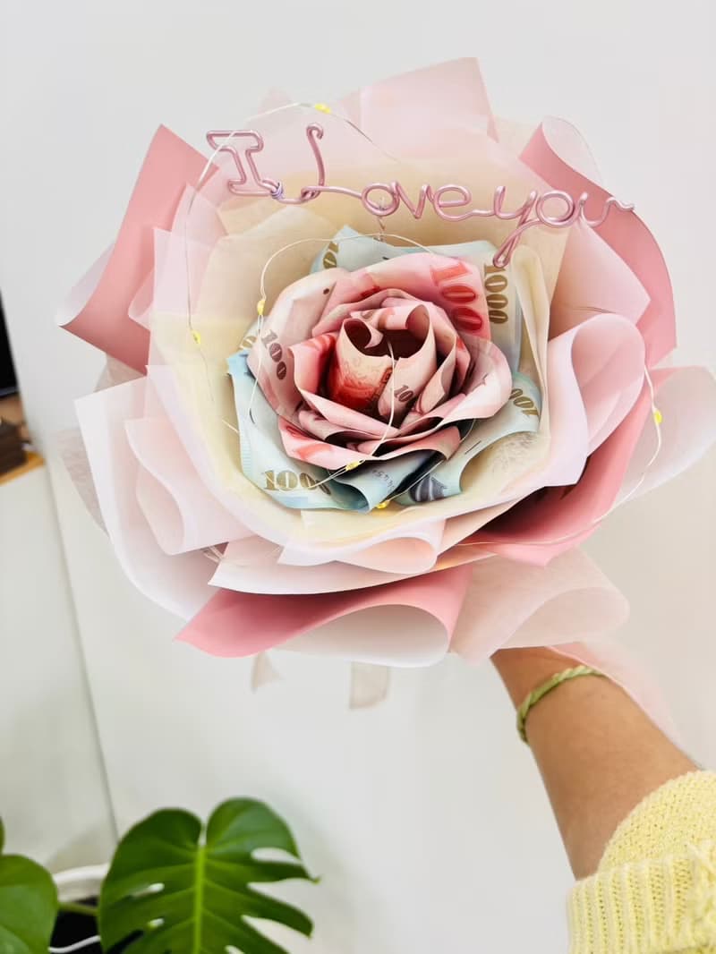 有錢花/鈔票花束/節日花束 情人節花束