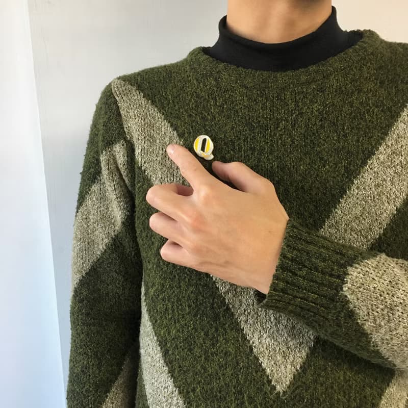 Q / Quirky -琺瑯徽章卡－附信封 開學季 情人卡 萬用字母卡