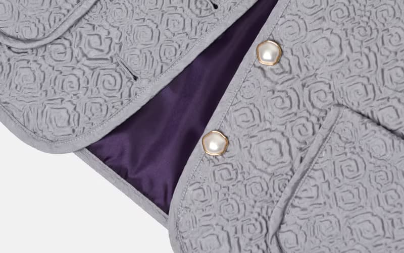 Jacquard padding for girls