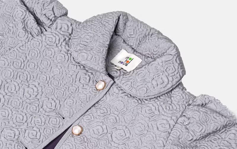 Jacquard padding for girls