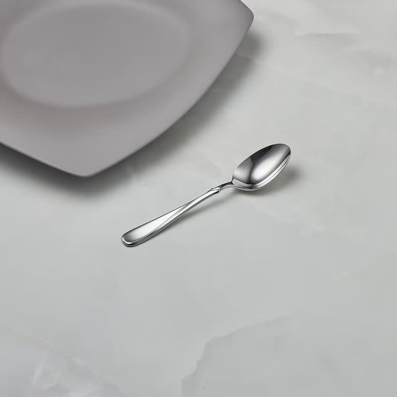 日本山崎金屬 - FLORA系列 - 不鏽鋼點心匙 (135mm)