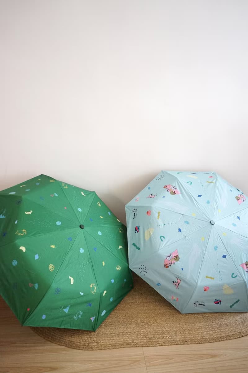 Yinke印花雨傘毛巾組生活禮盒 快速出貨