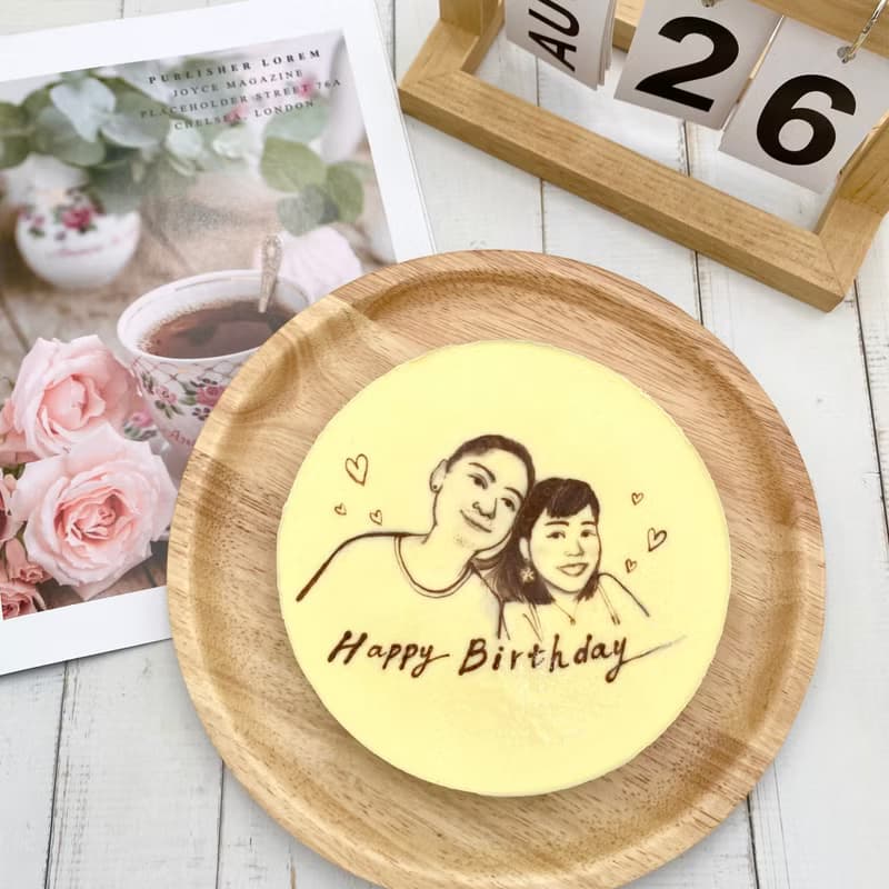 6吋雙人及胸 | 乳酪蛋糕 生日蛋糕 巧克力芝麻花生蛋糕