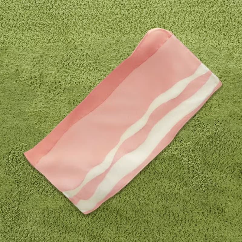 【聖誕禮盒】荷包蛋毛毯 培根毛毯 牛角麵包抱枕 聖誕節 交換禮物