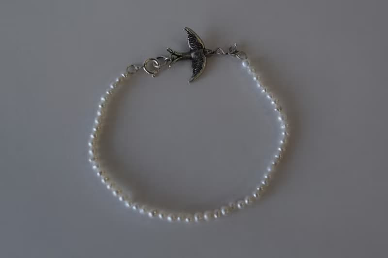 Bird Pearl Bracelet
