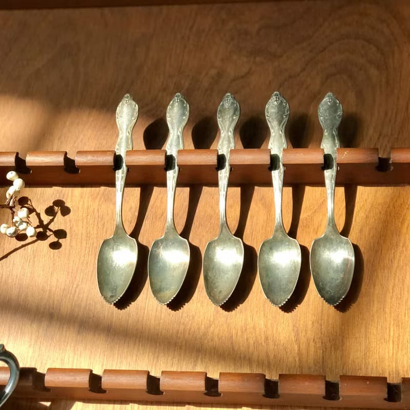 Vintage 1964年美國製鍍銀湯匙 單支販售