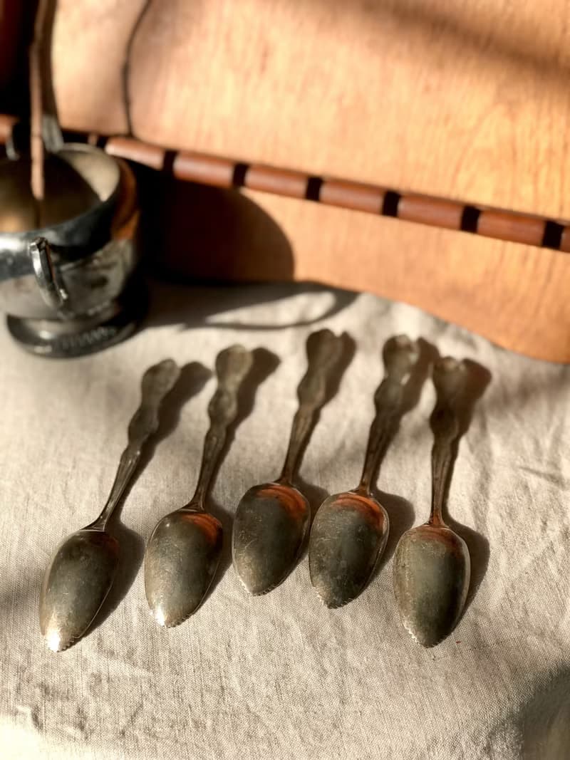 Vintage 1964年美國製鍍銀湯匙 單支販售