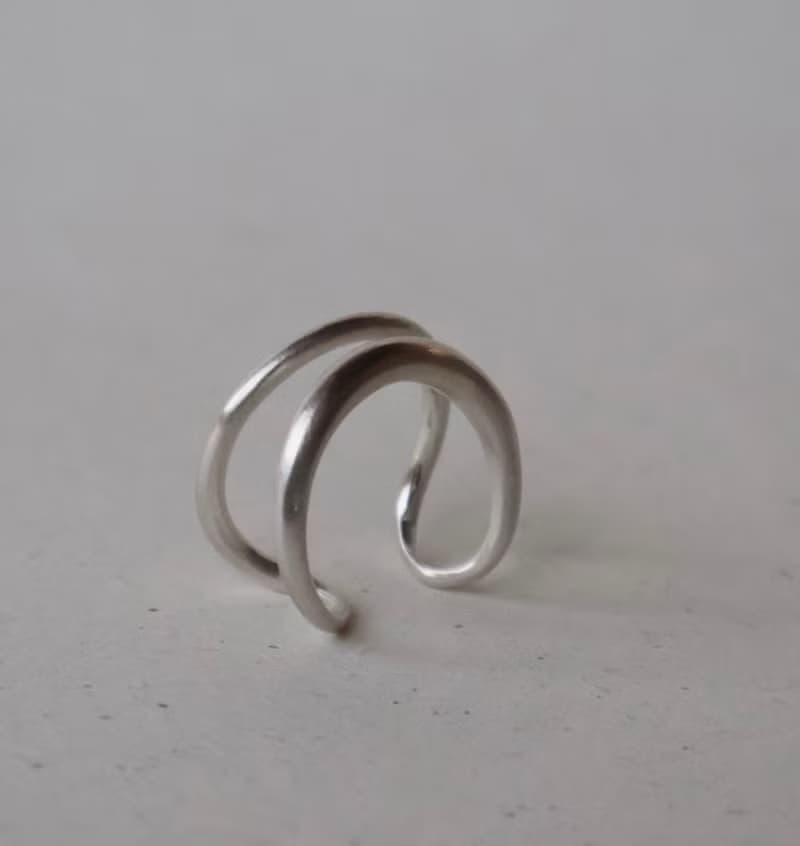 Swing Ring 純銀厚戒