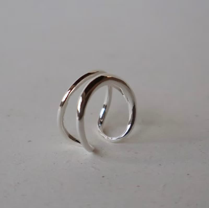 Swing Ring 純銀厚戒