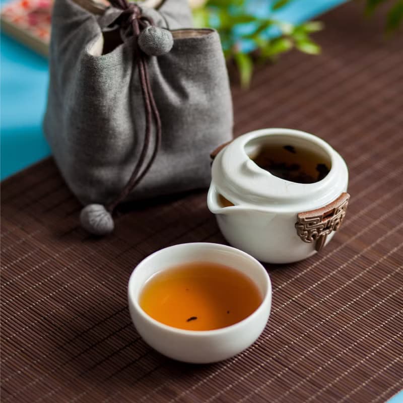 陸寶LOHAS 國立歷史博物館 聯名 春秋獸面玉飾 1壺1杯+便攜布袋