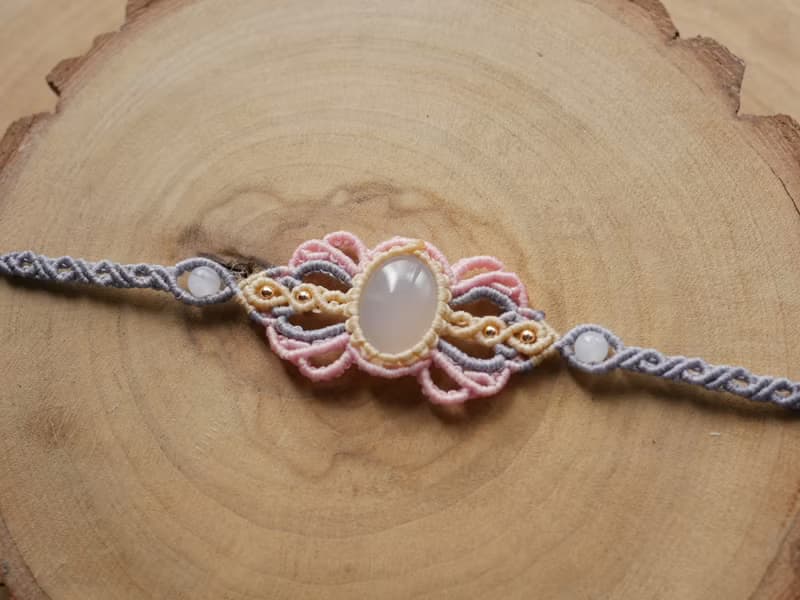 特價 NB25/SS23~玉髓、瑪瑙 l 南美蠟線 l 手工編織 l 手環