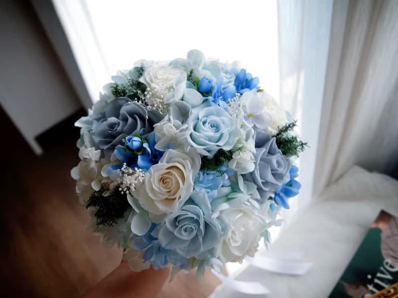 永生花捧花 婚禮捧花