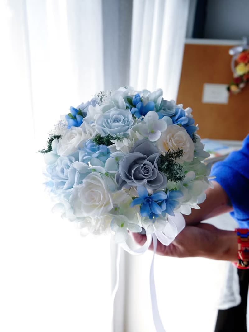 永生花捧花 婚禮捧花
