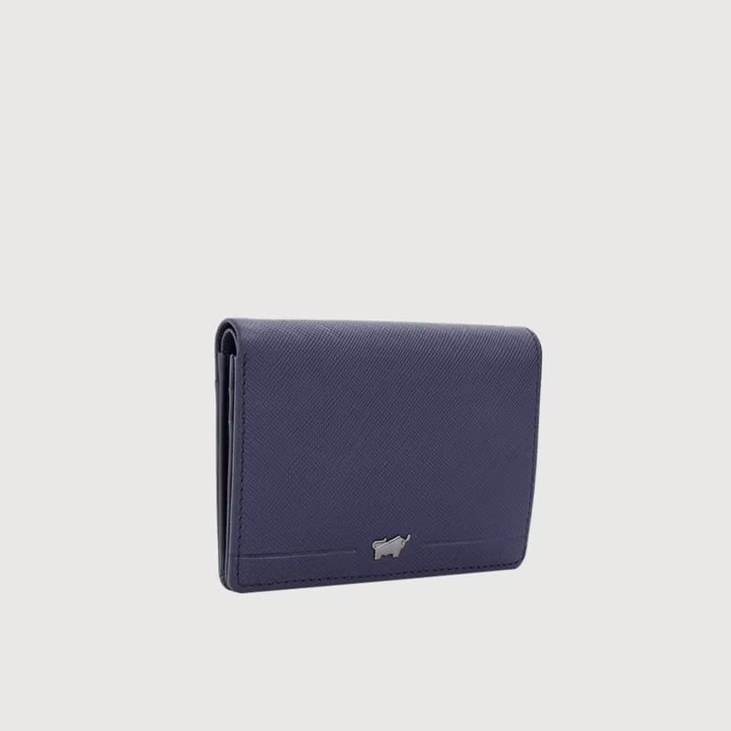 【免費升級送禮包裝】格瑞克-E 名片短夾-深藍/BF573-131-DB