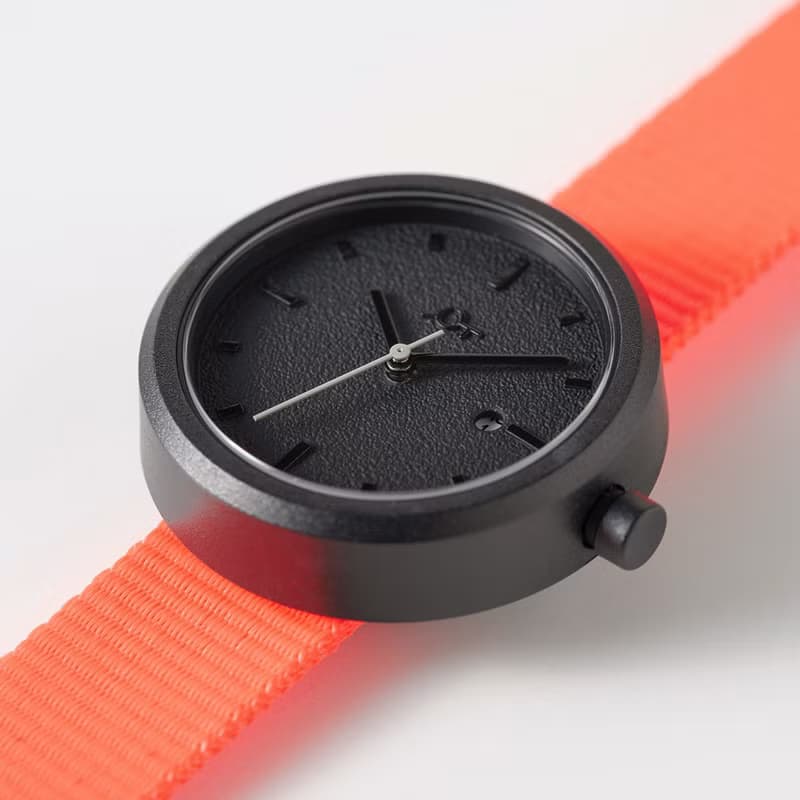 日本 YOT WATCH 32mm手錶 / 螢光橙