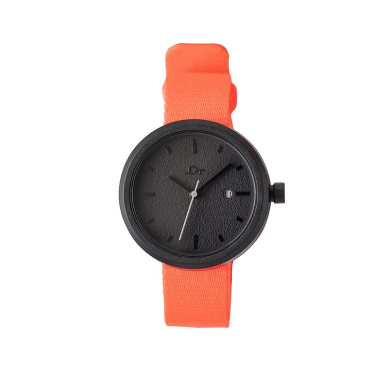 日本 YOT WATCH 32mm手錶 / 螢光橙