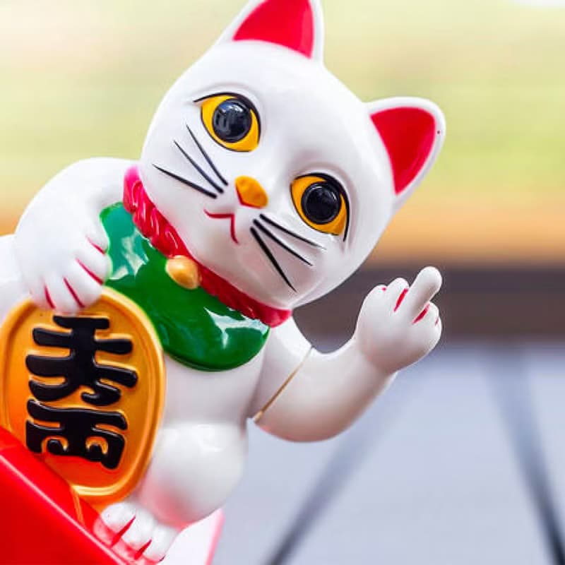 保庇BOBEE 日本工藝惡搞中指招財貓 - (可換手指)