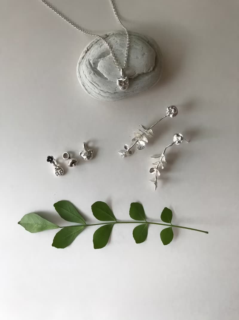 小森箖系列—蘑菇—純銀項鍊