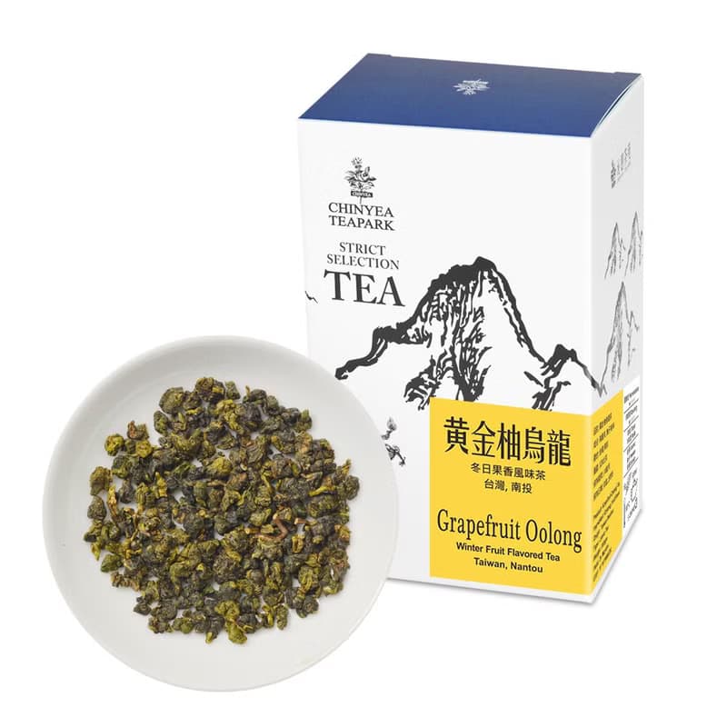 黃金柚烏龍茶－獨特迷人的台灣果香烏龍茶