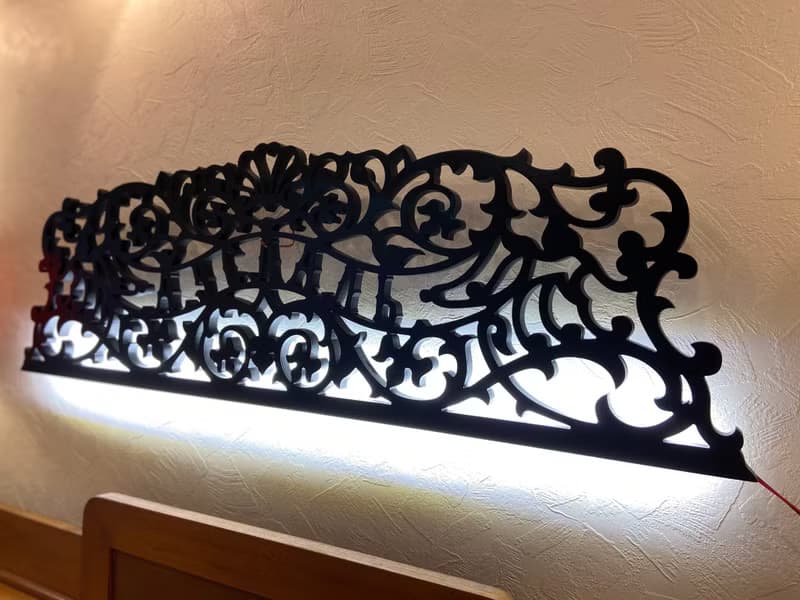 鋼琴譜架、鋼琴牆雕塑、臥室牆飾