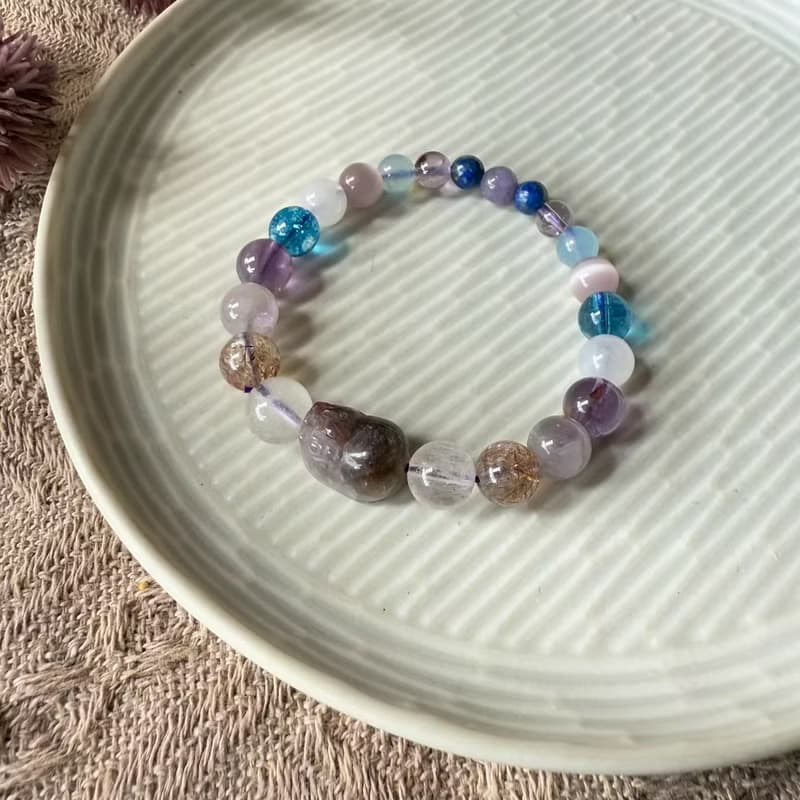 開運極光23貔貅彈性手鍊