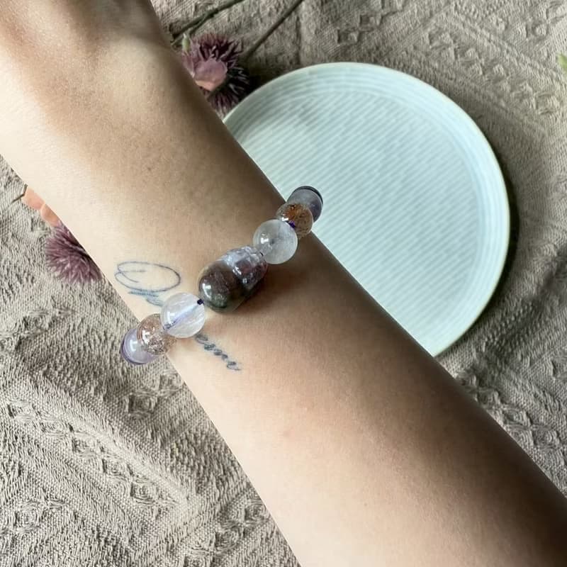 開運極光23貔貅彈性手鍊