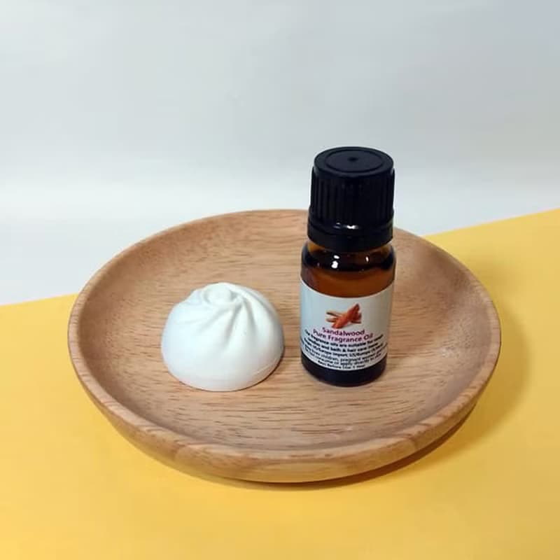 造型擴香石配香薰油(檀香)
