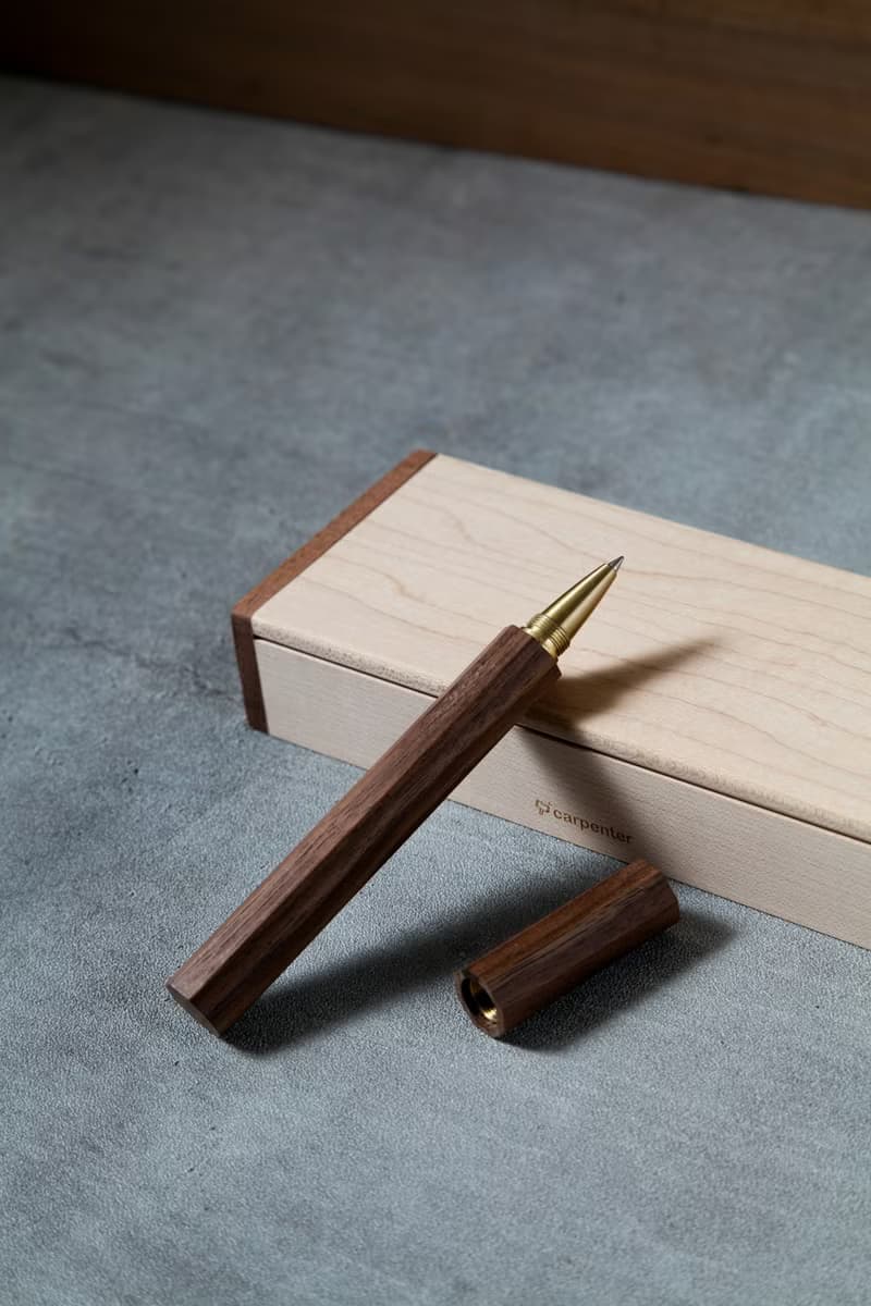 職人木作【八角美學木筆】禮品 禮物 選品